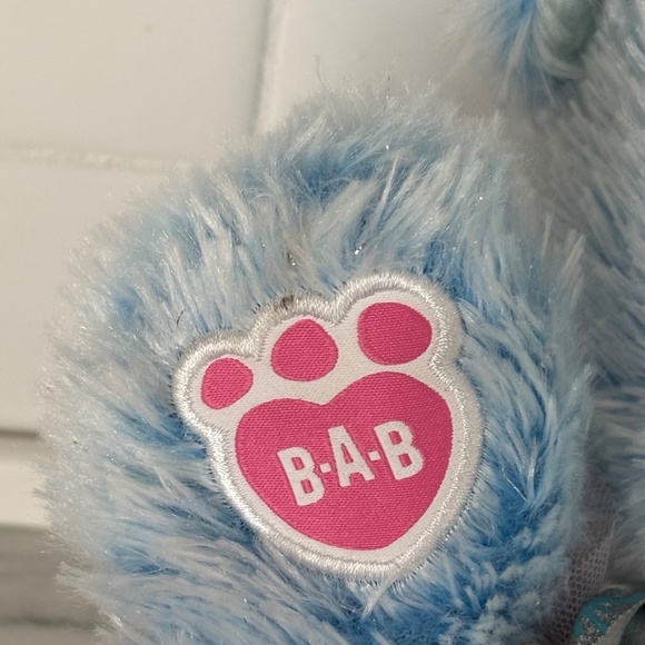 Build A Bear BAB DISNEY Frozen ELSA Blue Teddy Bear Dress Plush Stuffed SINGS! - Picture 12 of 14